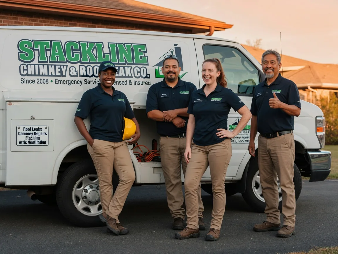 Chimney flashing repair company in Saint Cloud, WI